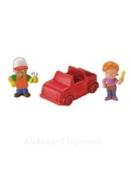 Toy: Handy Manny Fix-It-Right Figure 2-Pack Mannys Truck - Fisher Price