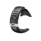 Suunto Core Wrist-Top Computer Watch Replacement Strap (Black Elastomer)