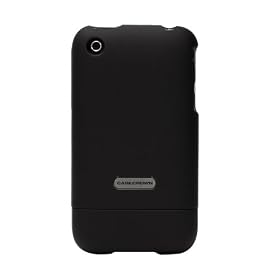 CaseCrown iPhone 3G and 3GS Polycarbonate Glider Slim-Fit Case (Black Obsidian)