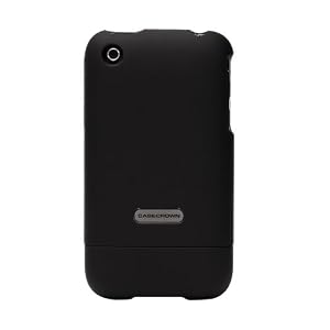 CaseCrown iPhone 3G and 3GS Polycarbonate Glider Slim-Fit Case (Black Obsidian)