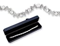 Crystal & Silver MOM Tennis Bracelet! Gift Boxed!