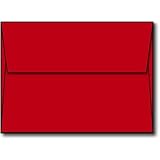 Red A6 (4 3/4" x 6 1/2") Envelopes - 50 Envelopes - Desktop Publishing Supplies&trade; Brand Envelopes