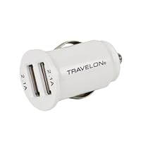 Travelon Luggage 12 Volt Usb Charger, White, One Size
