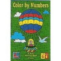 Color by Numbers - Buki Activity Book - Made in Israel