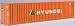 40' High Cube Intermodal Box-Type Container - Hyundai HO