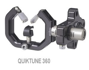 NEW ARCHERY PRODUCTS QUIKTUNE 360 CARBON ARROW REST -- RH