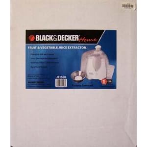 Black and Decker JE1500 Fruit and Vegetable Juice Extractor by SHOPZEUS
