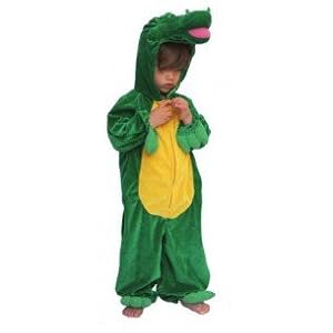 Déguisement peluche crocodile