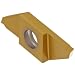 Sandvik Coromant CoroCut XS Carbide Parting Insert, GC1025 Grade, Multi-Layer Coating, Right Hand Orientation, Sharp RH Cut, 2 Cutting Edges, MACR 3 200-R20, 3 Insert Seat Size (Pack of 5)