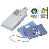 LINDY USB Smart Card Reader with SIM Card Adapter'