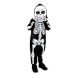 Skeleton Child Toddler Halloween Costume size 3T-4T ~ Paper Magic