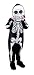 Skeleton Child Toddler Halloween Costume