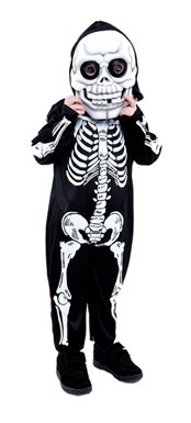 Skeleton Child Toddler Halloween Costume size 2T