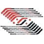 47" Senior Power Shaft Orange Hockey Stick (Set of 12)
