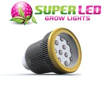 Super Mixed 12W LED Grow Light Bulbs - Full Spectrum Tri-band Grow Bulbs Suitable for All Stages of Growth. Used for Hydroponics and with Other Grow Lights for Indoor Plants