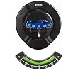 E.S. Ritchie SR-2 Ritchie SR-2 Venture Bulkhead Mount Sail Boat Compass with Clinometer - Black