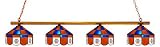 74 Executive Billiard Pool Table Lamp Light University of Illinois Fighting Illini - Free Shipping
