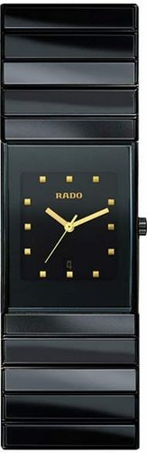 Rado Ceramica Mid Size Black Ceramic Watch R21348162