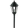 Paradise GL22768BK Low Voltage Cast Aluminum 10-Watt Halogen Savana Post Fixture, Black