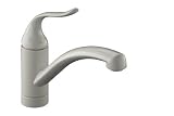 KOHLER K-15075-P-96 Coralais Decorator Kitchen Sink Faucet, Biscuit