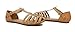 PAPRIKA Women Leatherette Almond Toe T-Strap Fisherman Flat Sandal