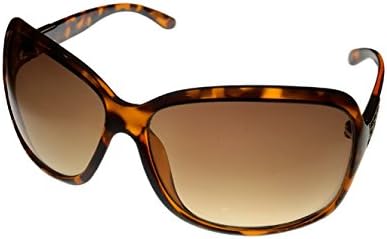 Jill Stuart Womens Rectangle Demi Amber Plastic Sunglass JS 1026 2