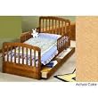 Riga Toddler Bed with Drawer - Natural