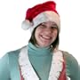 Sale - Adult Red Plush Santa Hat - Sale