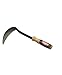 BlueArrowExpress Kana Hoe 217 Japanese Garden Tool - Hand Hoe/Sickle is Perfect for Weeding and Cultivating. The Blade Edge is Very Sharp.