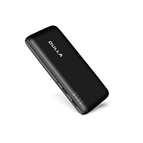 DULLA 15000mAh Portable Power Bank 2.1A Fast Charger (2 USB Ports)