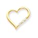 14k Heart Pendant Mounting