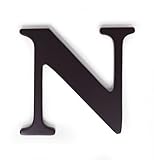 Kids Line Espresso Wooden Letter, N