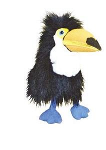 LARGE TOUCAN GLOVE PUPPET 45CM TALL P42