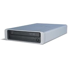 LaCie d2 Double Layer DVD Drive  CD DVD Brenner  22x  USB2.0 & FireWire  LightScribe  Design by Neil Poulton