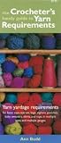 The Crocheter's Handy Guide To Yarn Requirements