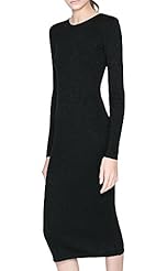 Polyester/Knit Elasticized   Waistline Sweater Long Sleeves Tunic 