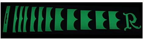 Guitar Crowns Frets Inlay Decal sticker Luminous