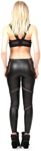 CCR BRAND Mesh Inset Legging L Black