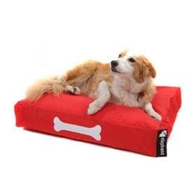 DOG BED BEAN BAG SMALL RED