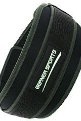 Gerner Sports Gewichthebergürtel Gr. M, grün