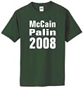 McCain Palin 2008 on 100% Heavy Cotton T-Shirt (32 Colors)