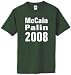 McCain Palin 2008 on 100% Heavy Cotton T-Shirt (32 Colors)