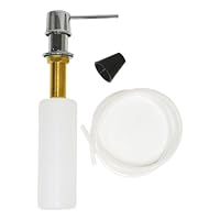 Danco 10037 Microban Straight Soap Dispenser, Chrome