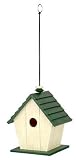 Red Carpet Studios Ltd. Birdie in the Woods Green and Cream Birdhouse