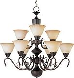 Newport 9-Light Chandelier - Bronze