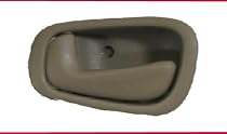 1998-2002 Toyota Corolla LH Left Hand Tan Drivers Inside Door Handle 1999 2000 2001 Toyota Corolla Driver Indoor Han 98 99 00 01 02