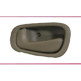 1998-2002 Toyota Corolla LH Left Hand Tan Drivers Inside Door Handle 1999 2000 2001 Toyota Corolla Driver Indoor Han 98 99 00 01 02