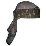 Apparel : Sandana Proline Realtree Mesh Sandana Headband - Green Flying Skulls