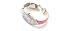 PINK CRYSTAL BANGLE WATCH HINGED FOR VALENTINE GIFT!!?