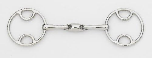 Centaur Metalab Loop Ring Oval Mouth Gag Bit